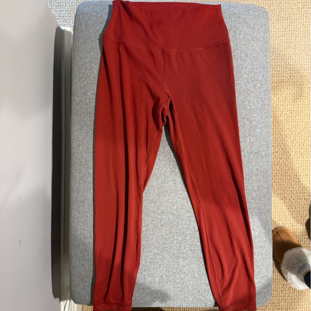 Yogalicious Women's Dark Red Leggings